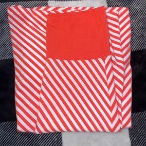 Pink and white maxi skirt✨